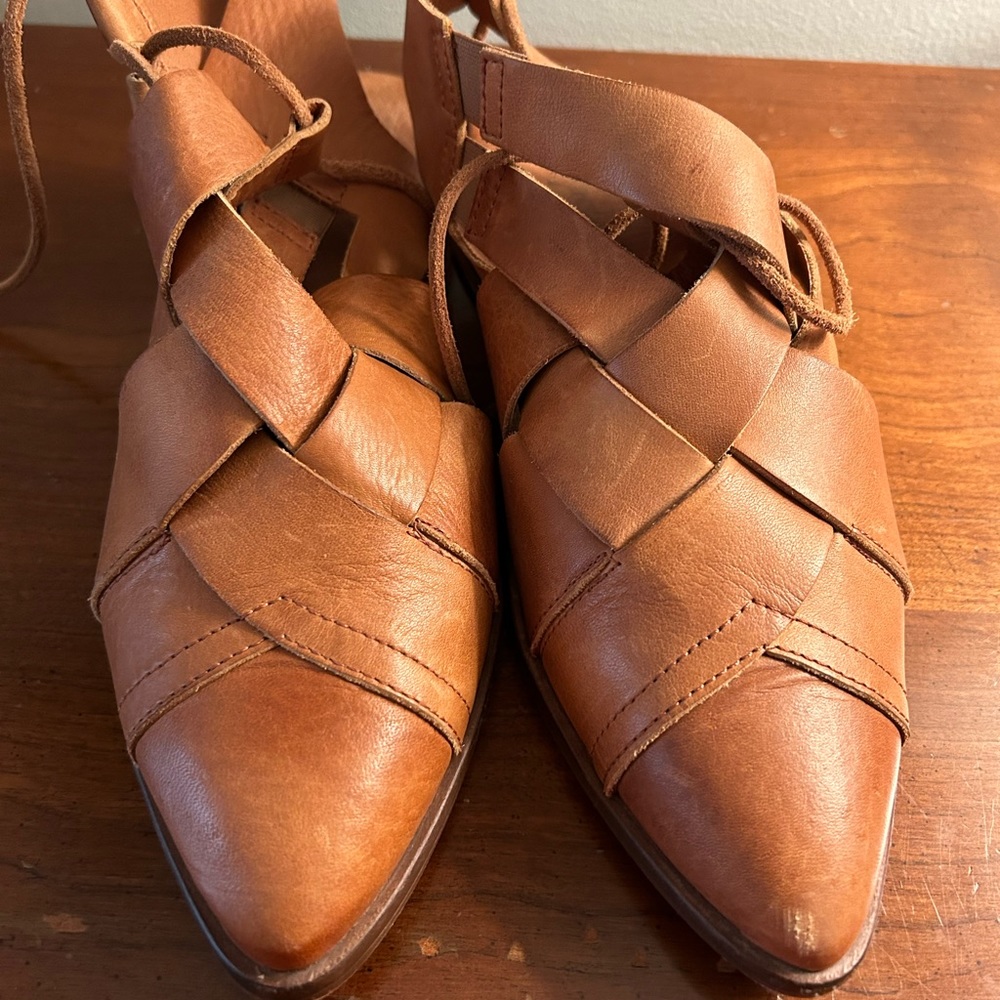 Free People Destino Woven Flat 39